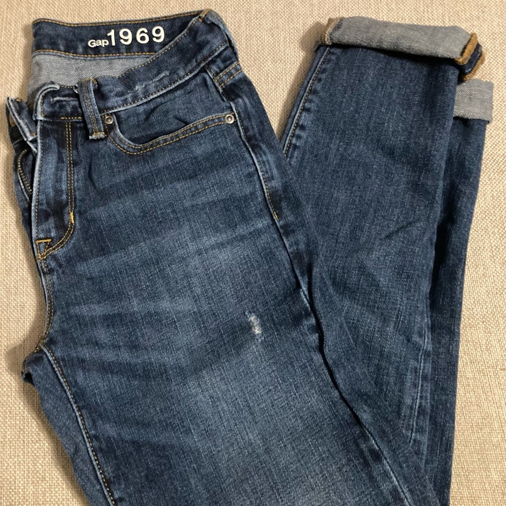 Gap 1969 Sexy Boyfriend Jeans Size 25/0r